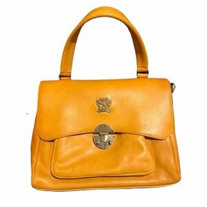 Pratesi Pelletterie Leather handbag & Crossbody.